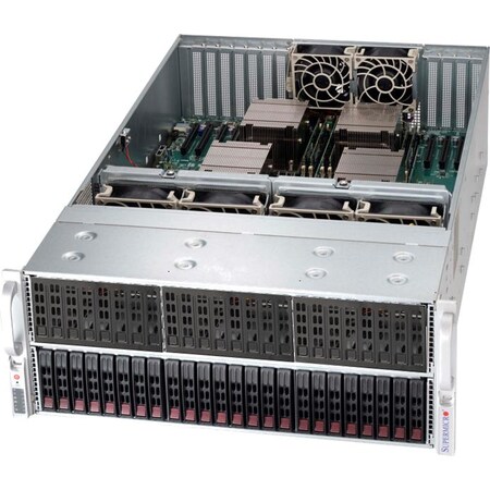 Supermicro Black 4U Chassis W/ 48 Hotswap Drives For Qp Mb CSE-418E16-R1K62B
